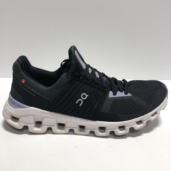 On Women's Cloudswift, Black Running Shoes, Size 11M